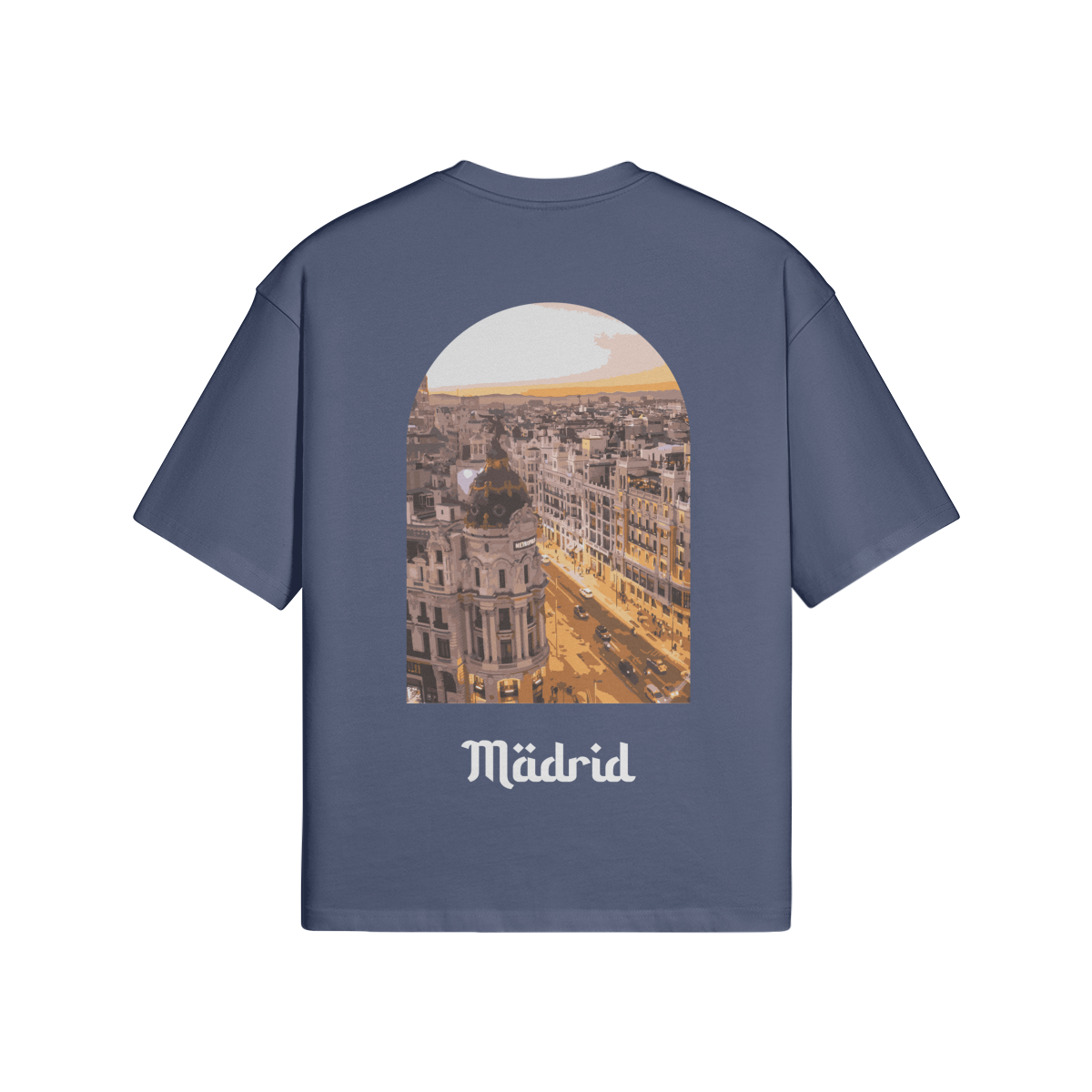 T-shirt Oversize Madrid - Maison Madina