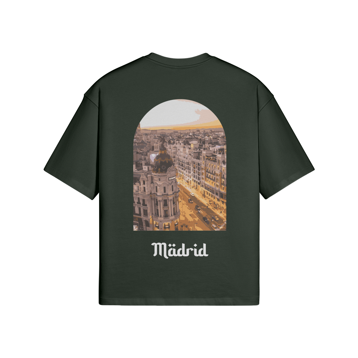 T-shirt Oversize Madrid - Maison Madina