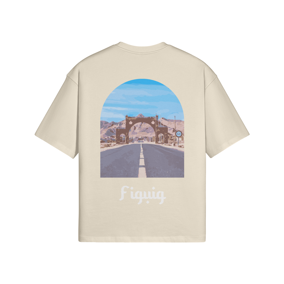 T-shirt Oversize Figuig - Maison Madina