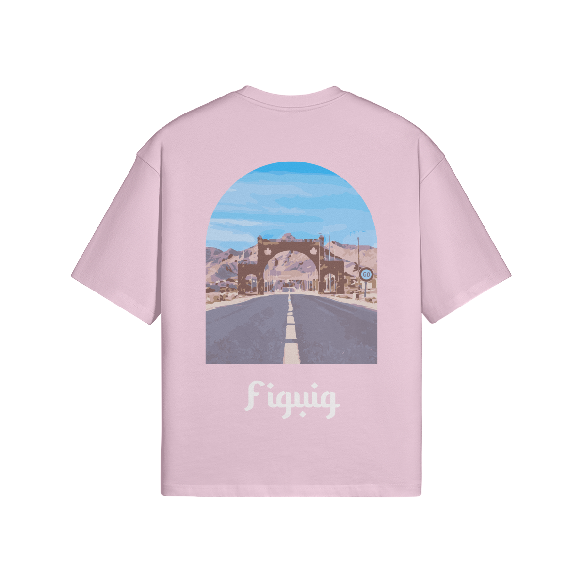 T-shirt Oversize Figuig - Maison Madina