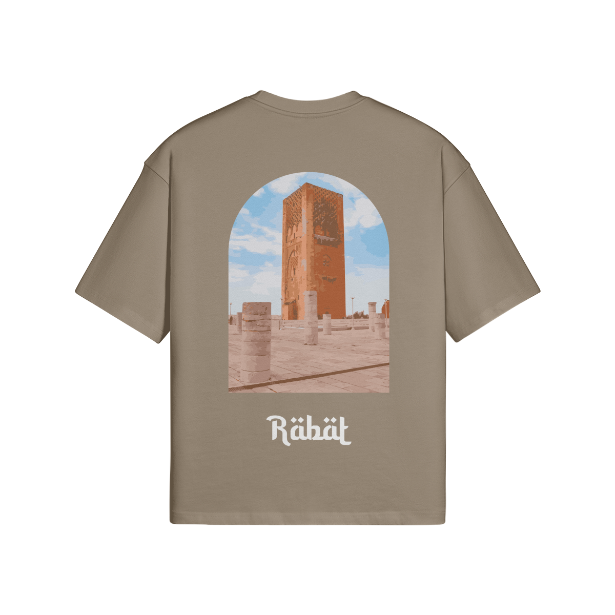 T-shirt Oversize Rabat - Maison Madina