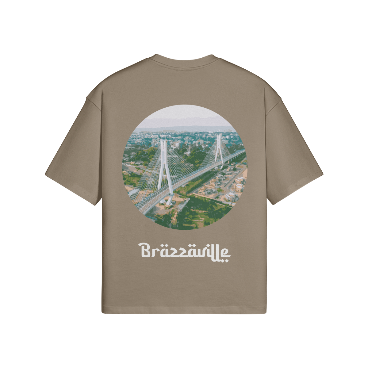 T-shirt Oversize Brazzaville - Maison Madina