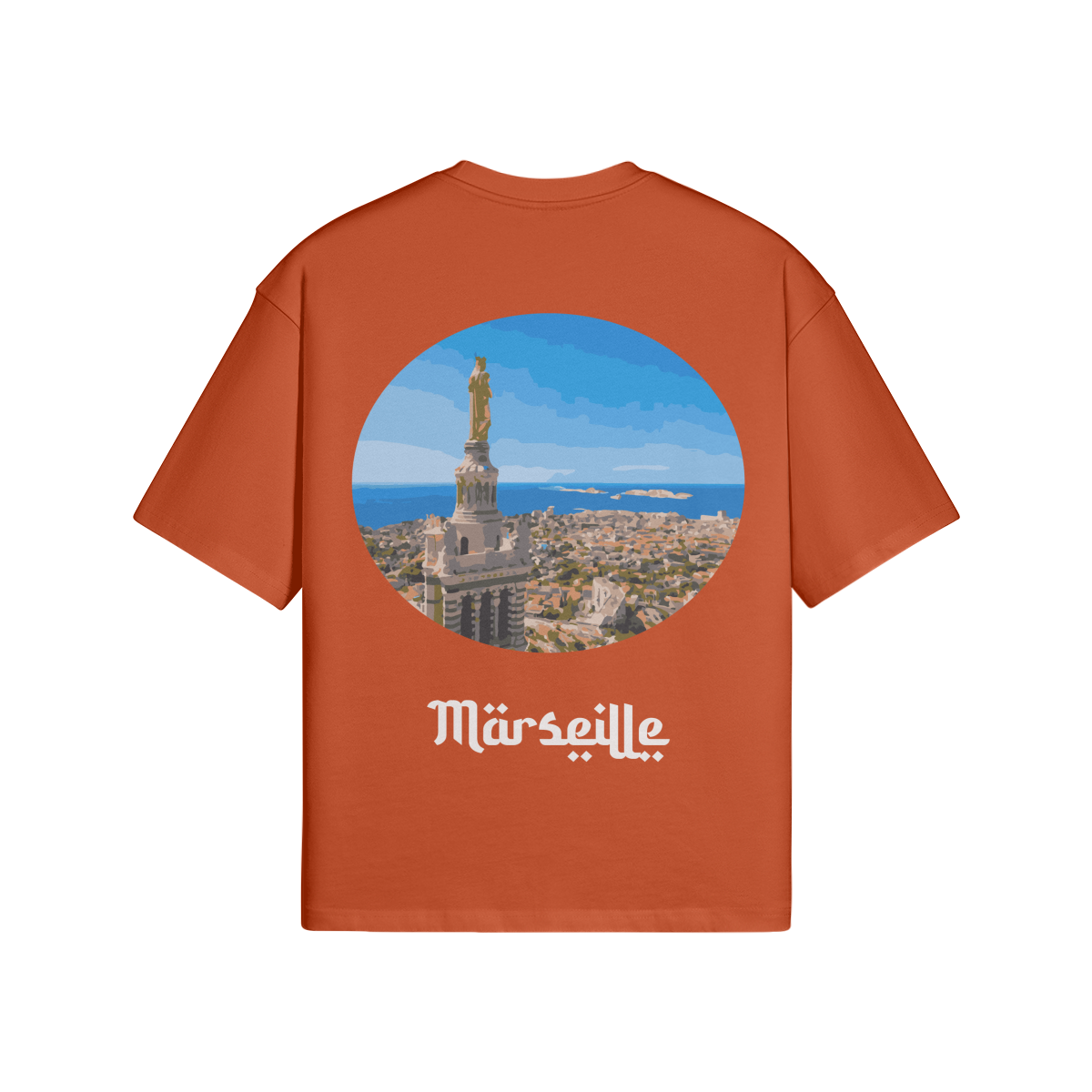 T-shirt Oversize Marseille - Maison Madina