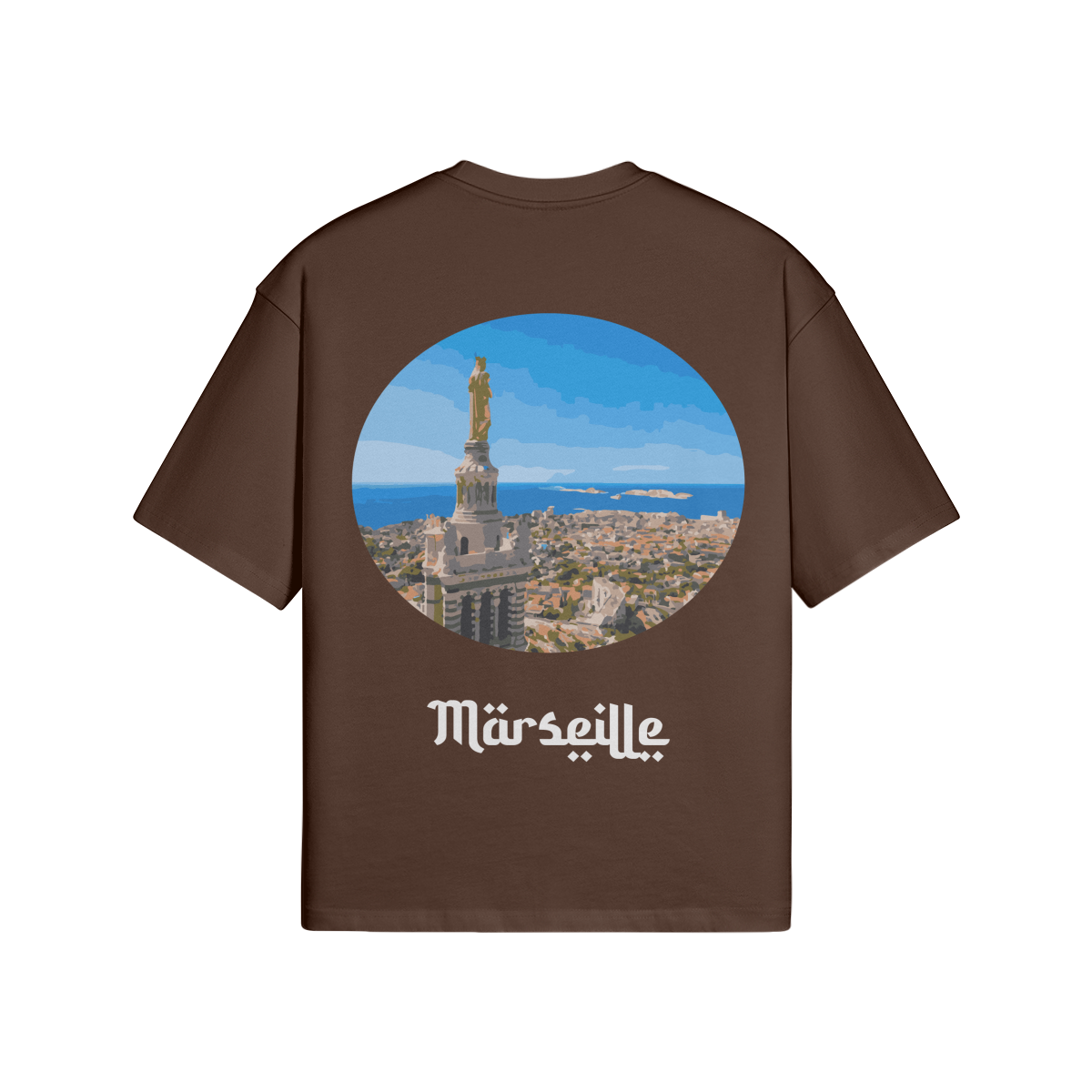 T-shirt Oversize Marseille - Maison Madina