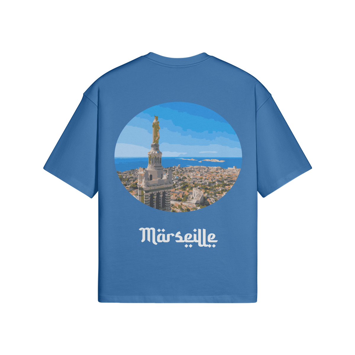 T-shirt Oversize Marseille - Maison Madina