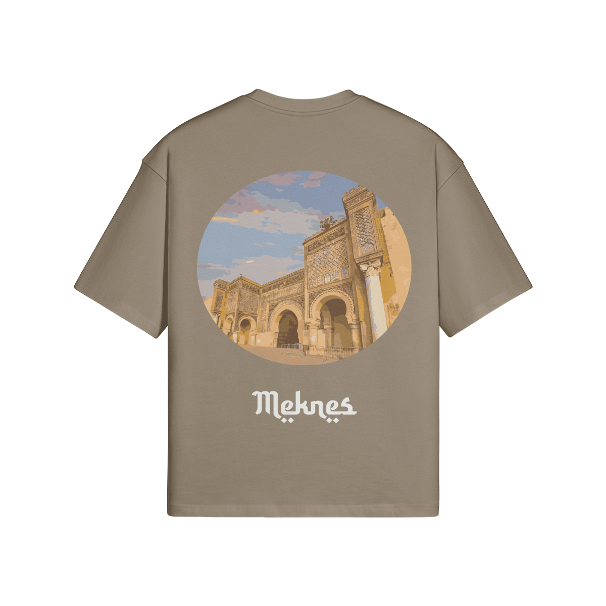 T-shirt Oversize Meknes 2 - Maison Madina