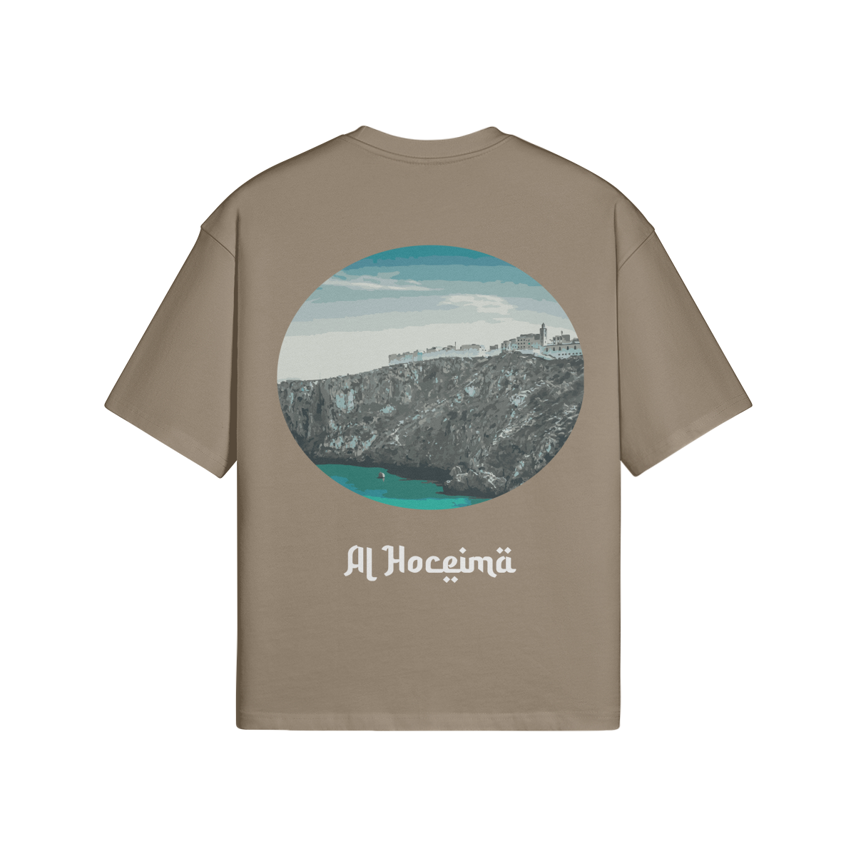 Tshirt Oversize Al Hoceima - Maison Madina