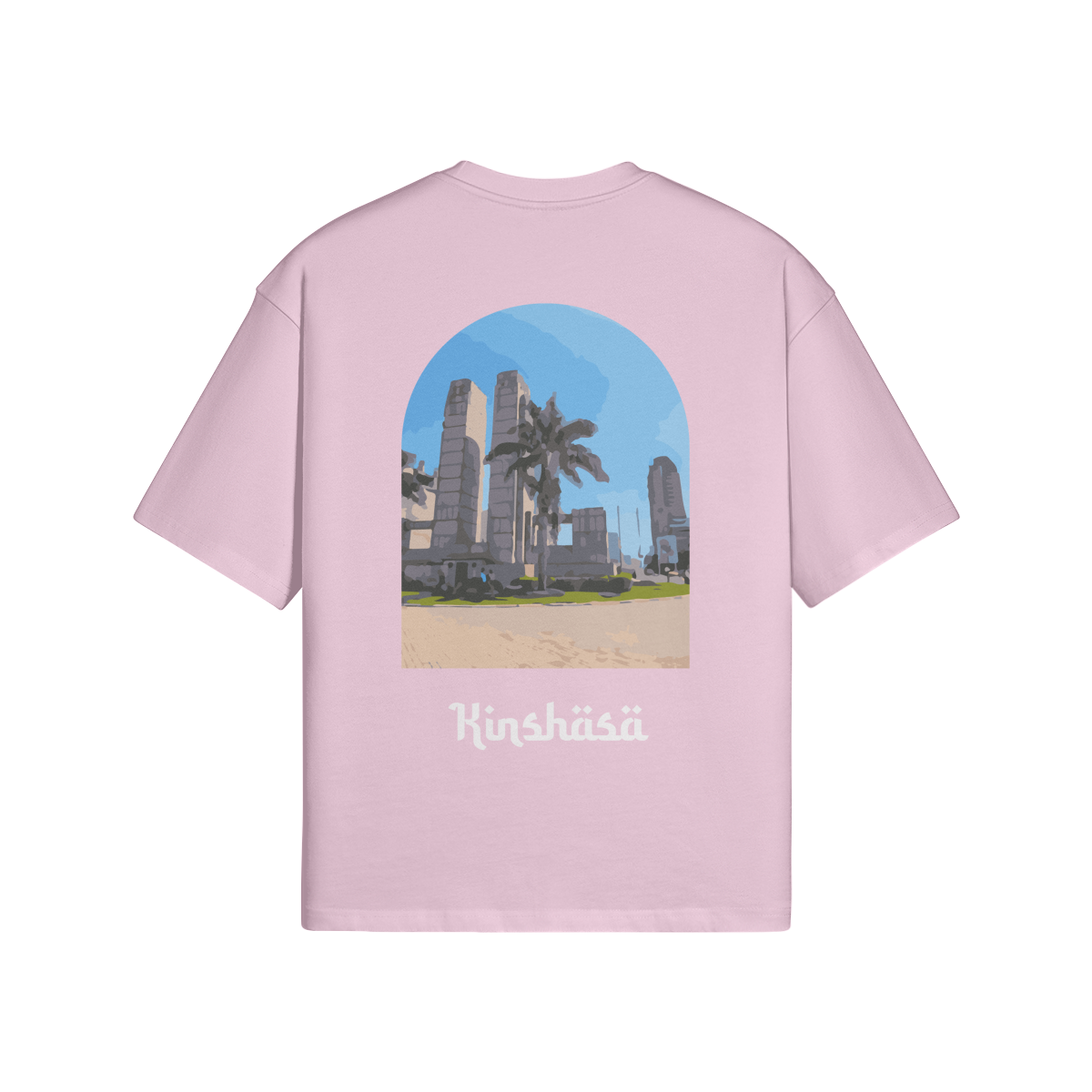 Tshirt Oversize Kinshasa - Maison Madina