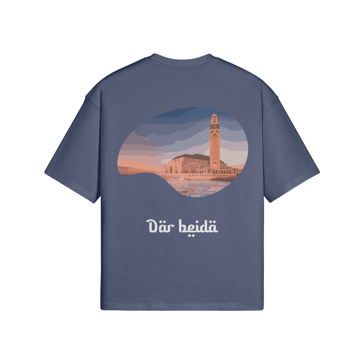 Tshirt Oversize Dar Beida - Maison Madina