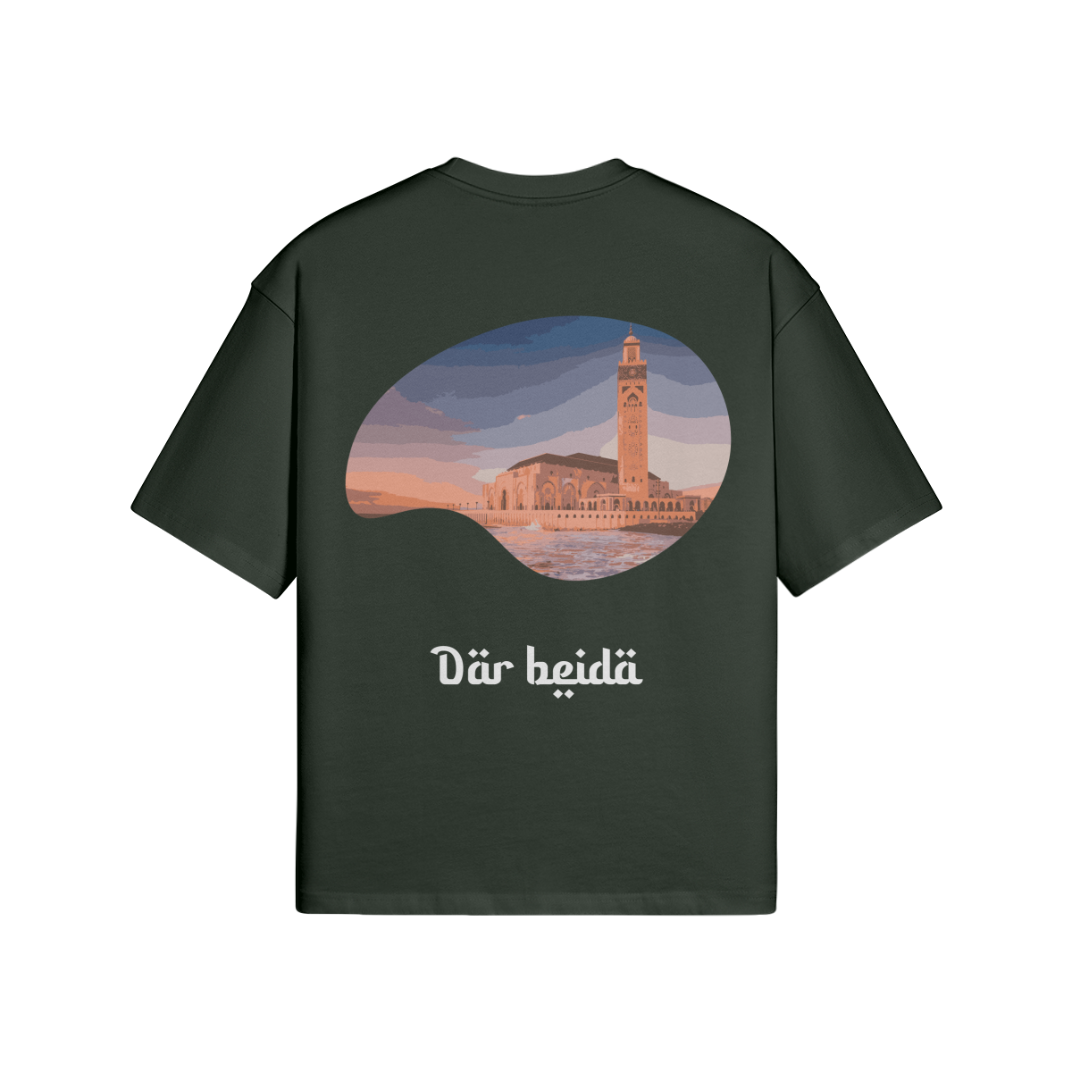 Tshirt Oversize Dar Beida - Maison Madina