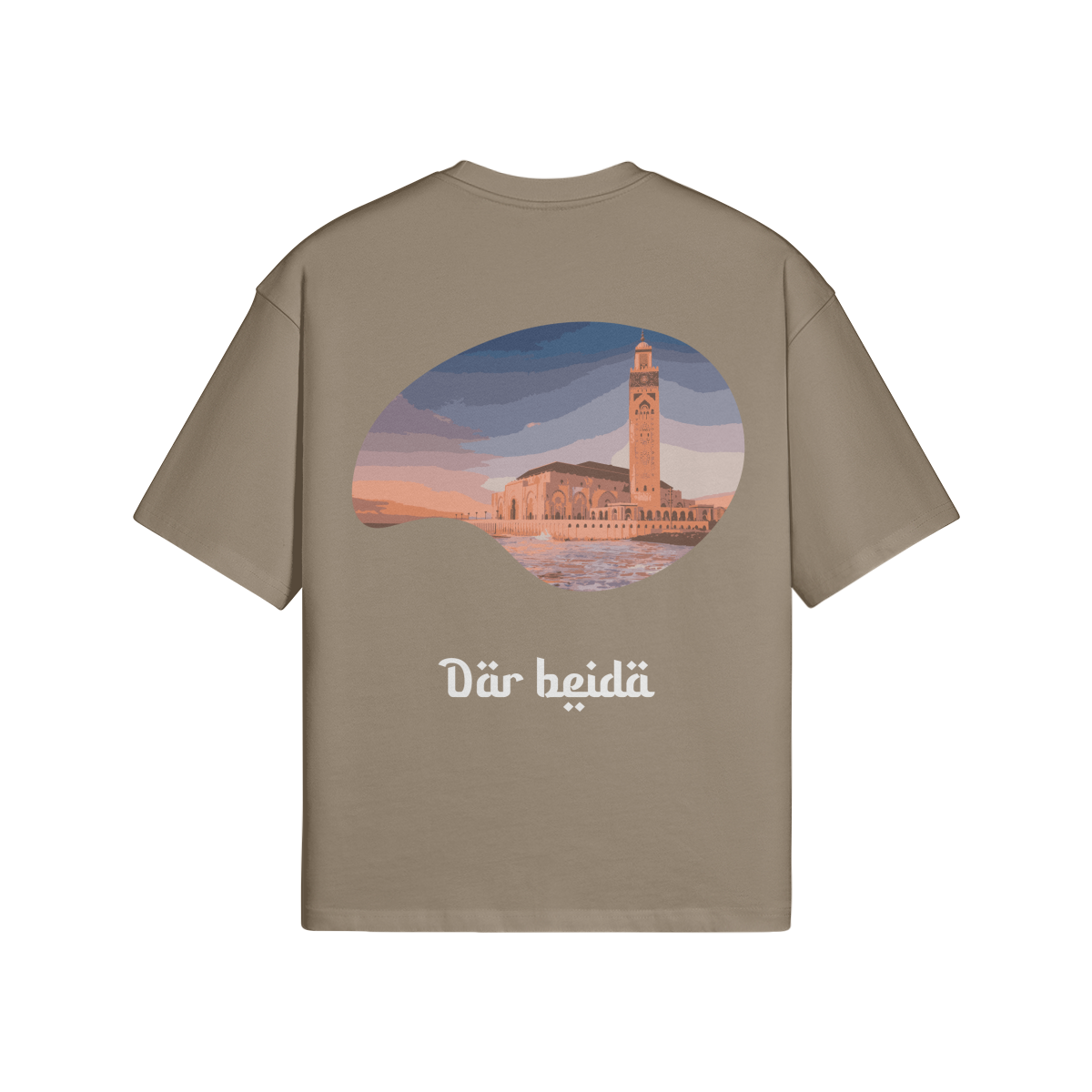 Tshirt Oversize Dar Beida - Maison Madina