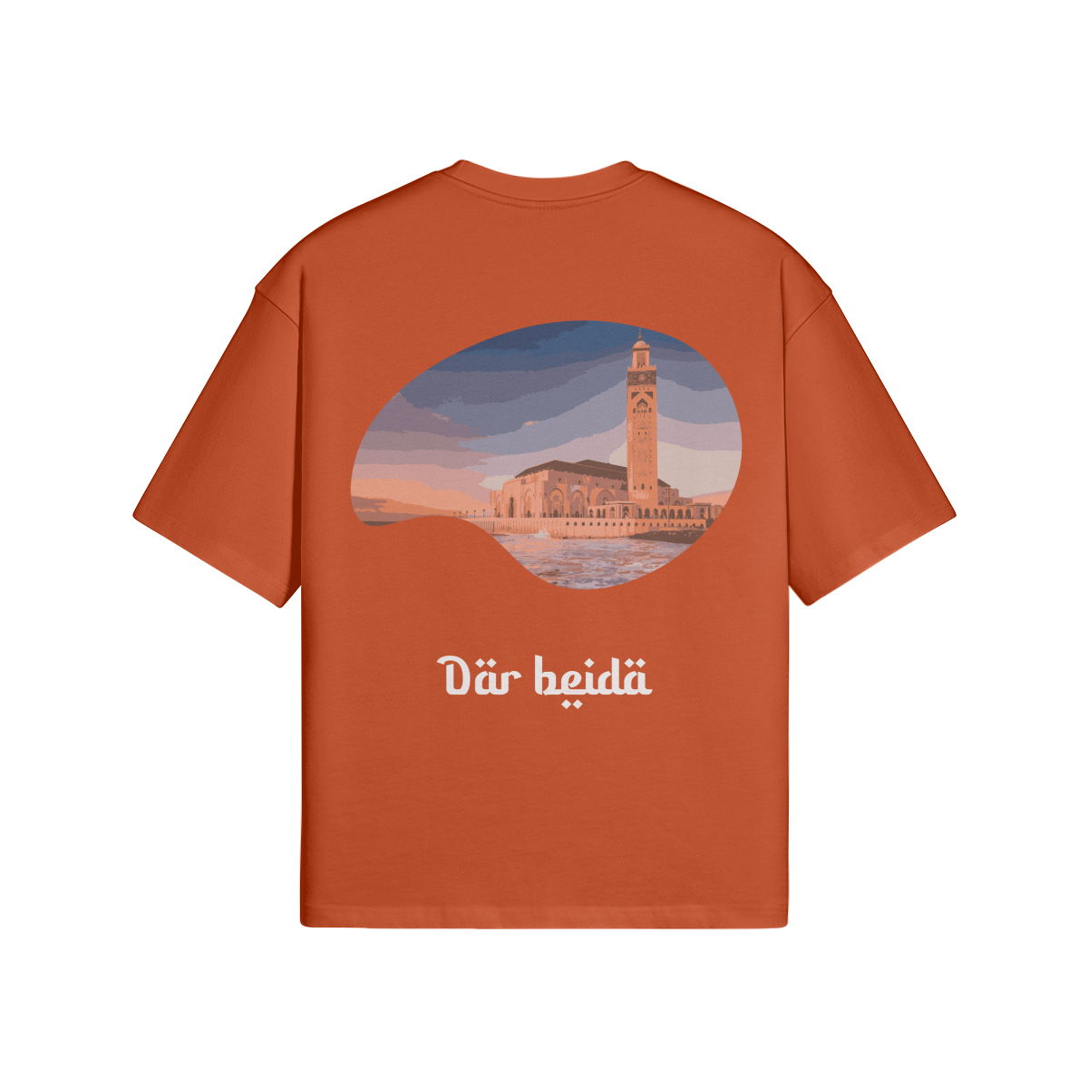 Tshirt Oversize Dar Beida - Maison Madina