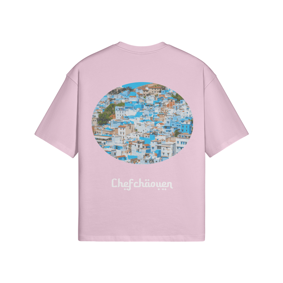 Tshirt Oversize Chefchaouen - Maison Madina