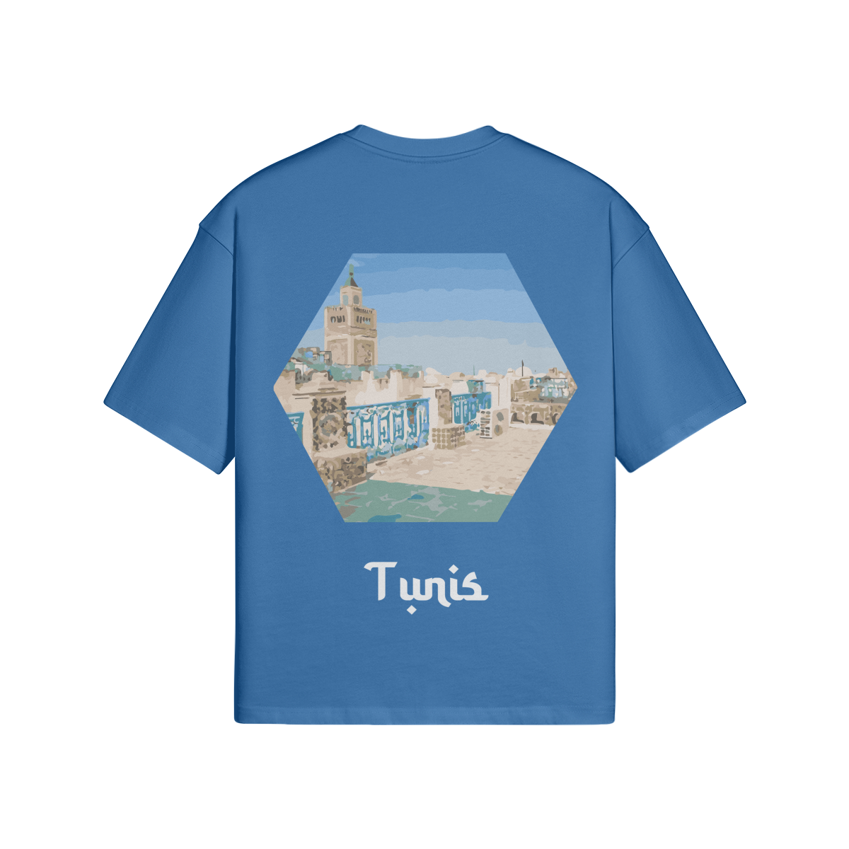 Tshirt Oversize Tunis - Maison Madina