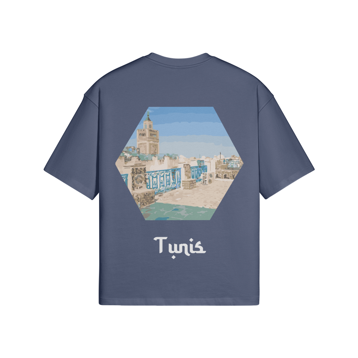 Tshirt Oversize Tunis - Maison Madina