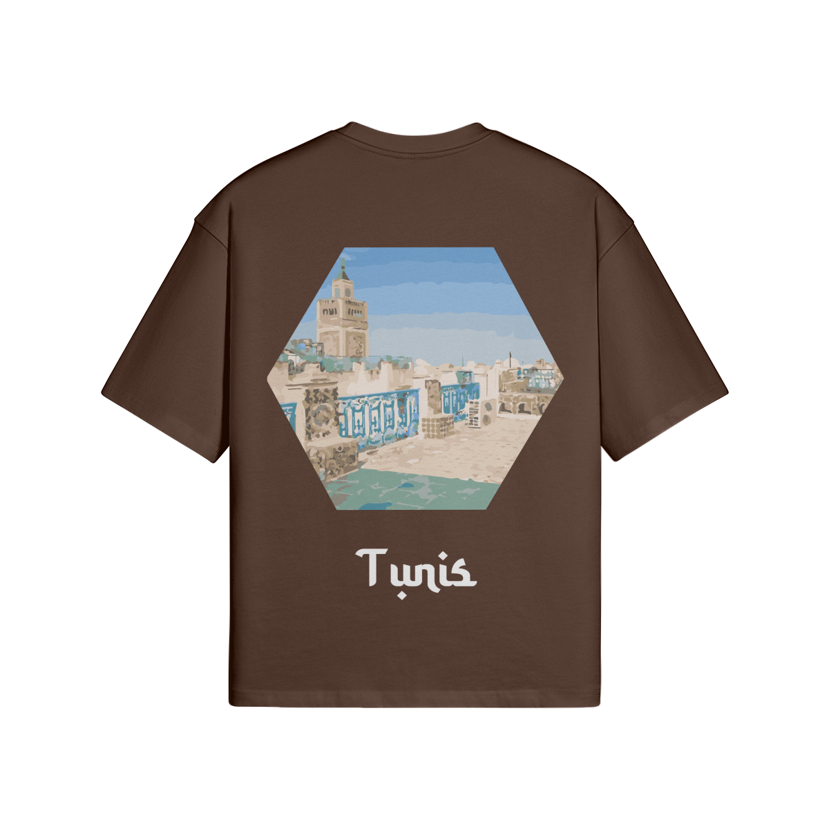 Tshirt Oversize Tunis - Maison Madina