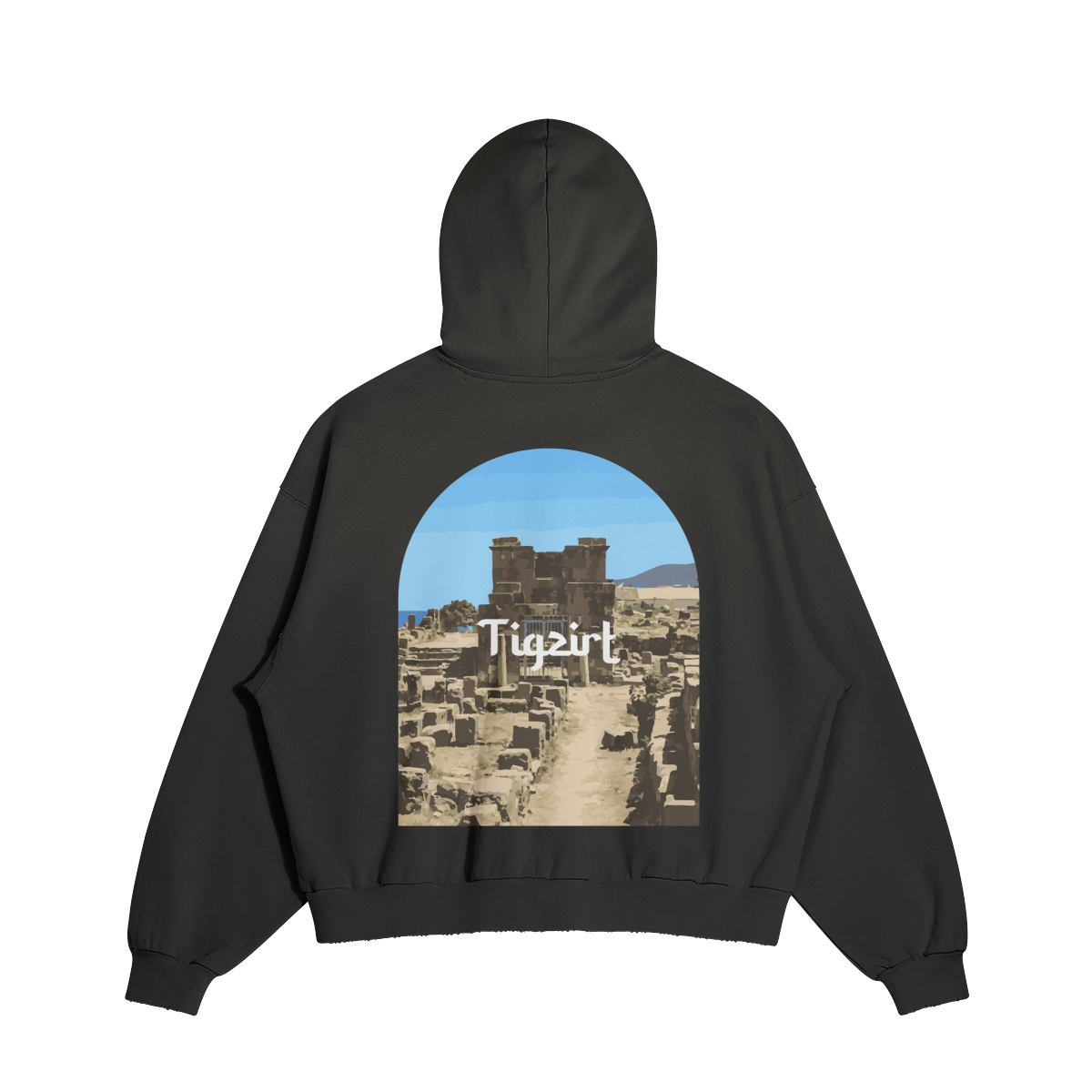 Sweat à capuche Oversize Tigzirt