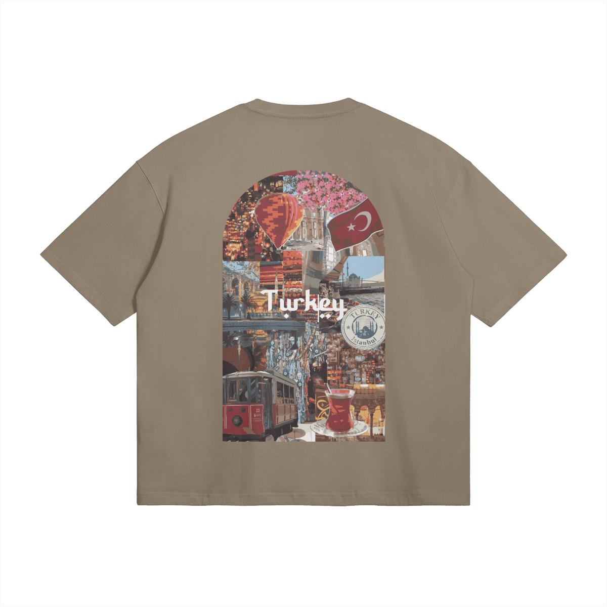 T-shirt Oversize Turquie