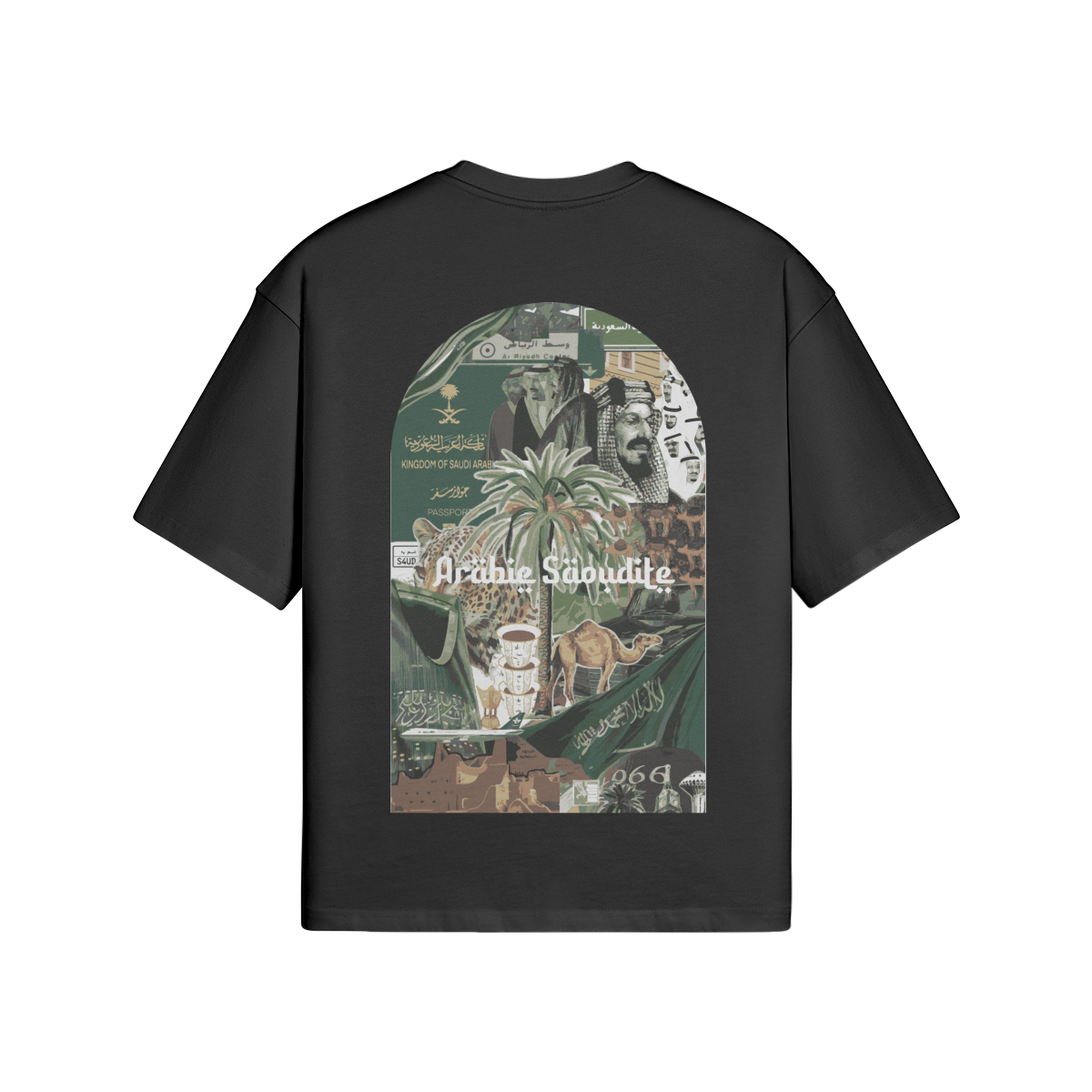 T-shirt Oversize Arabie Saoudite