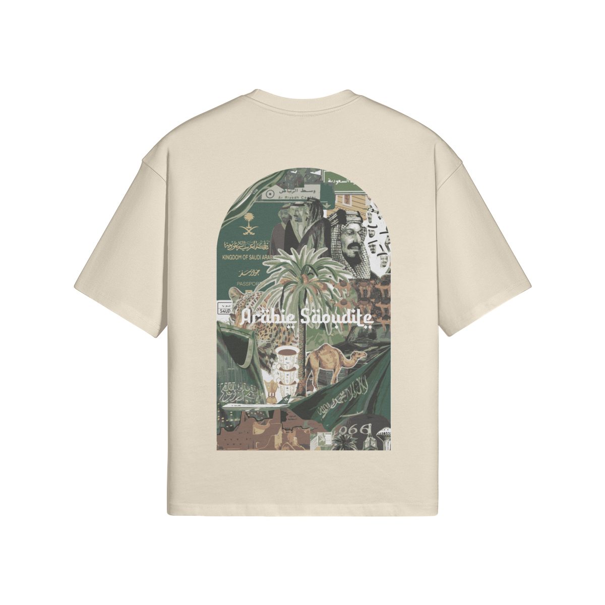 T-shirt Oversize Arabie Saoudite