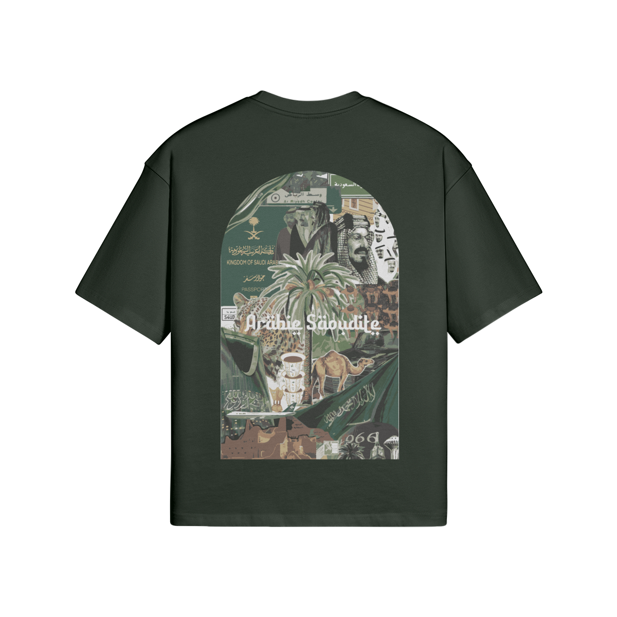 T-shirt Oversize Arabie Saoudite