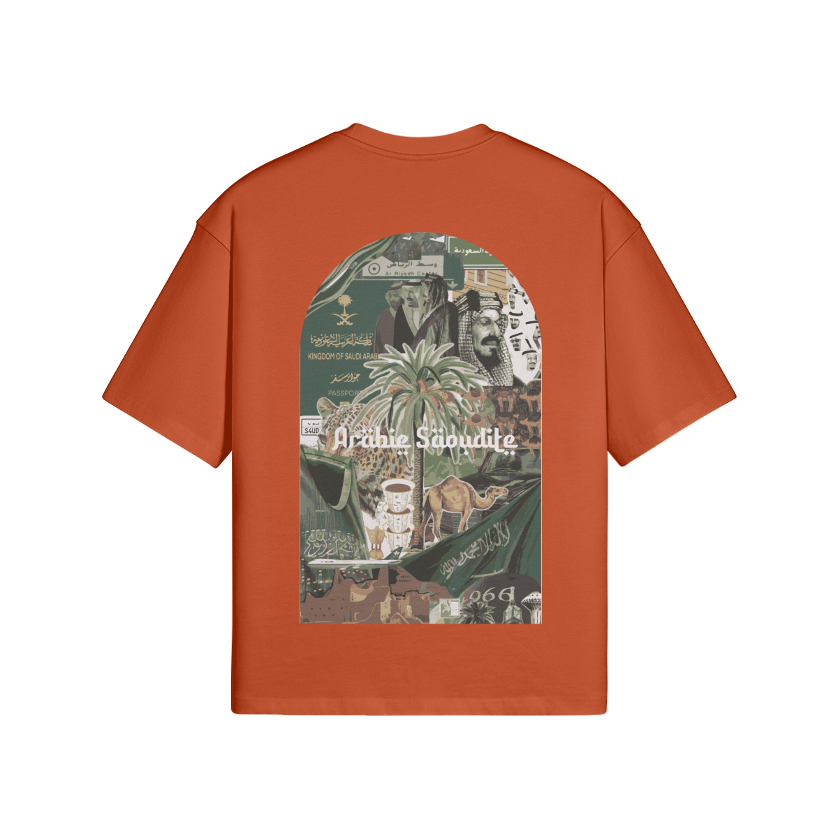T-shirt Oversize Arabie Saoudite