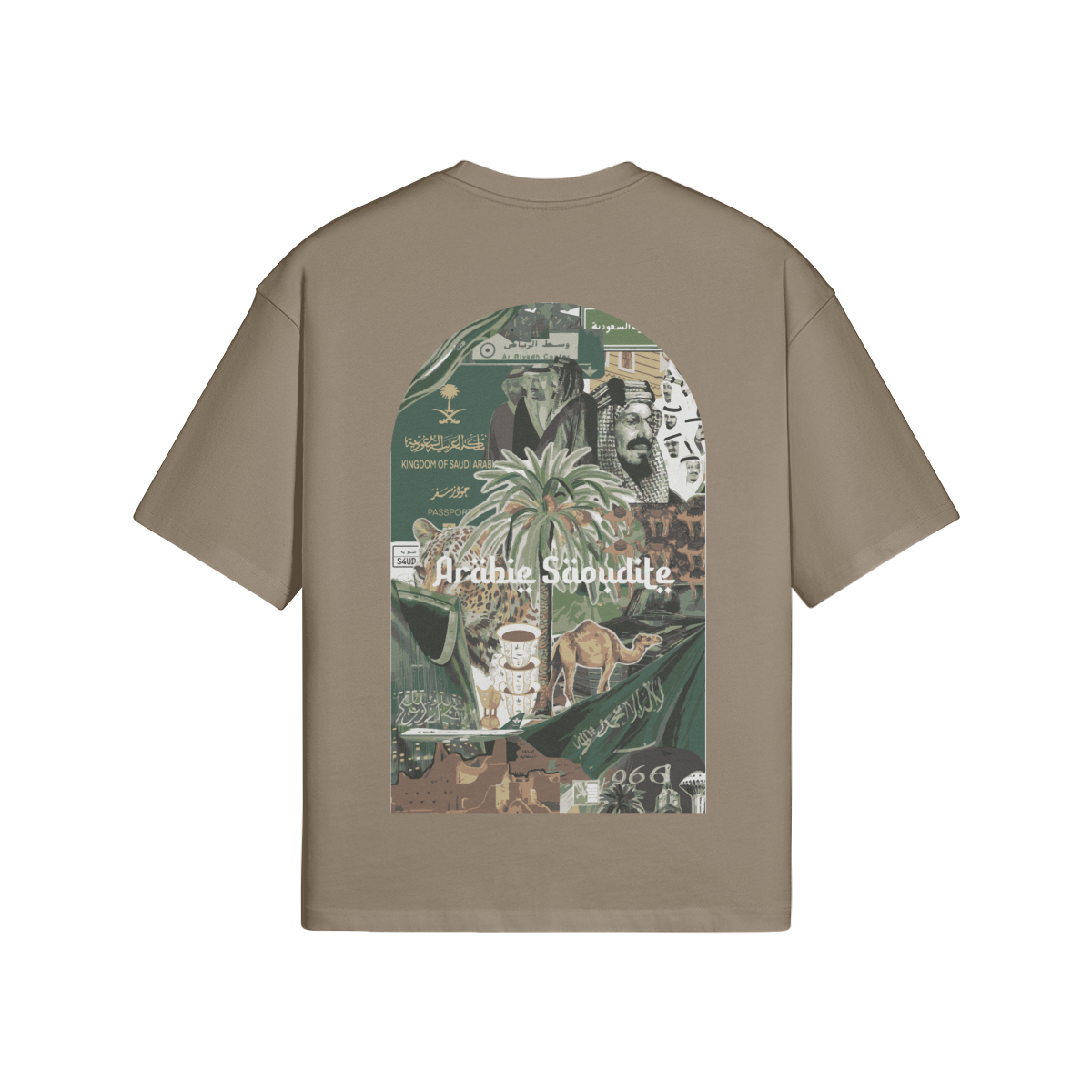 T-shirt Oversize Arabie Saoudite