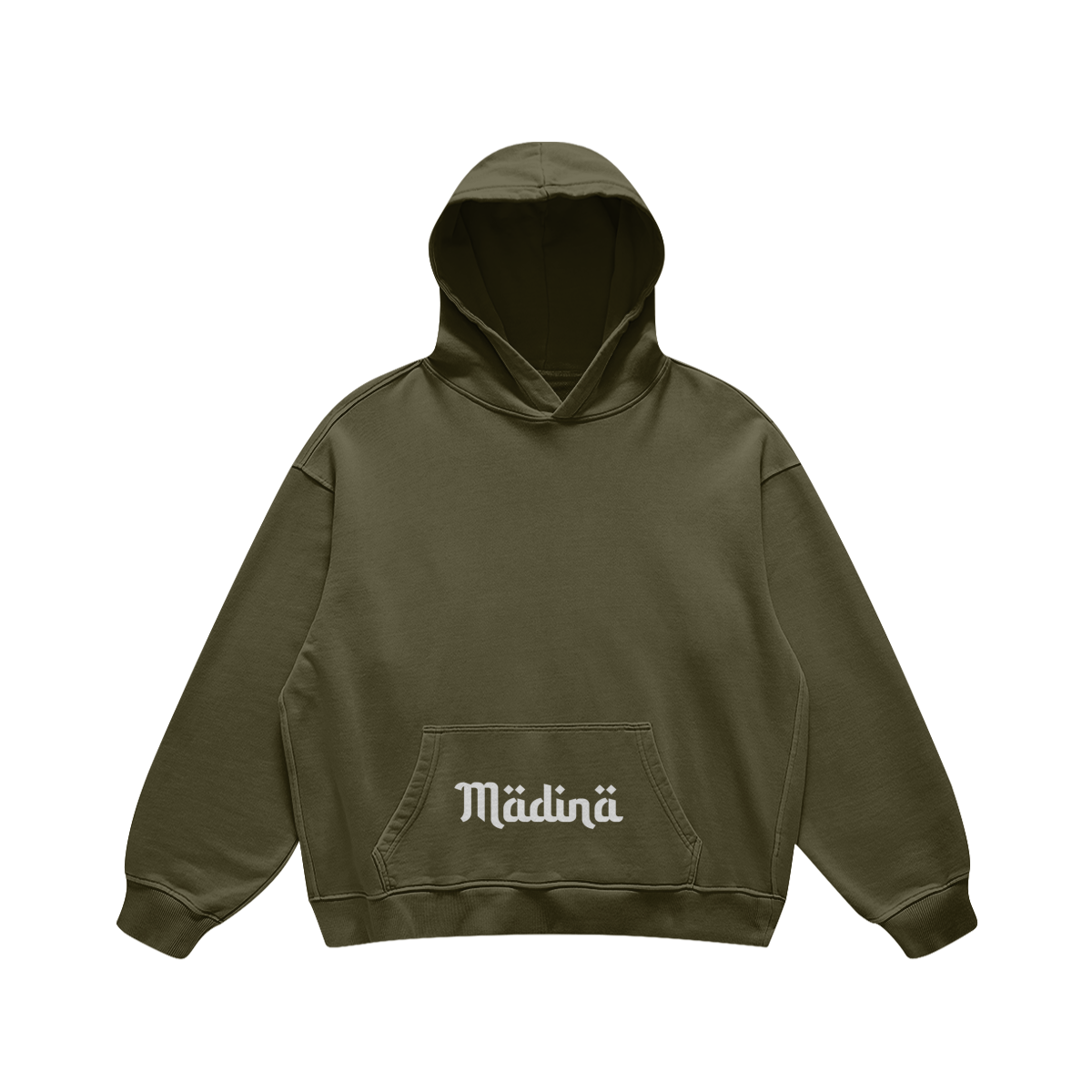 Sweat à capuche Habibi - Olive Green / S
