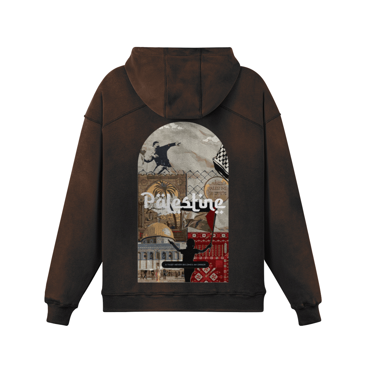 Sweat à capuche Palestine - Maison Madina