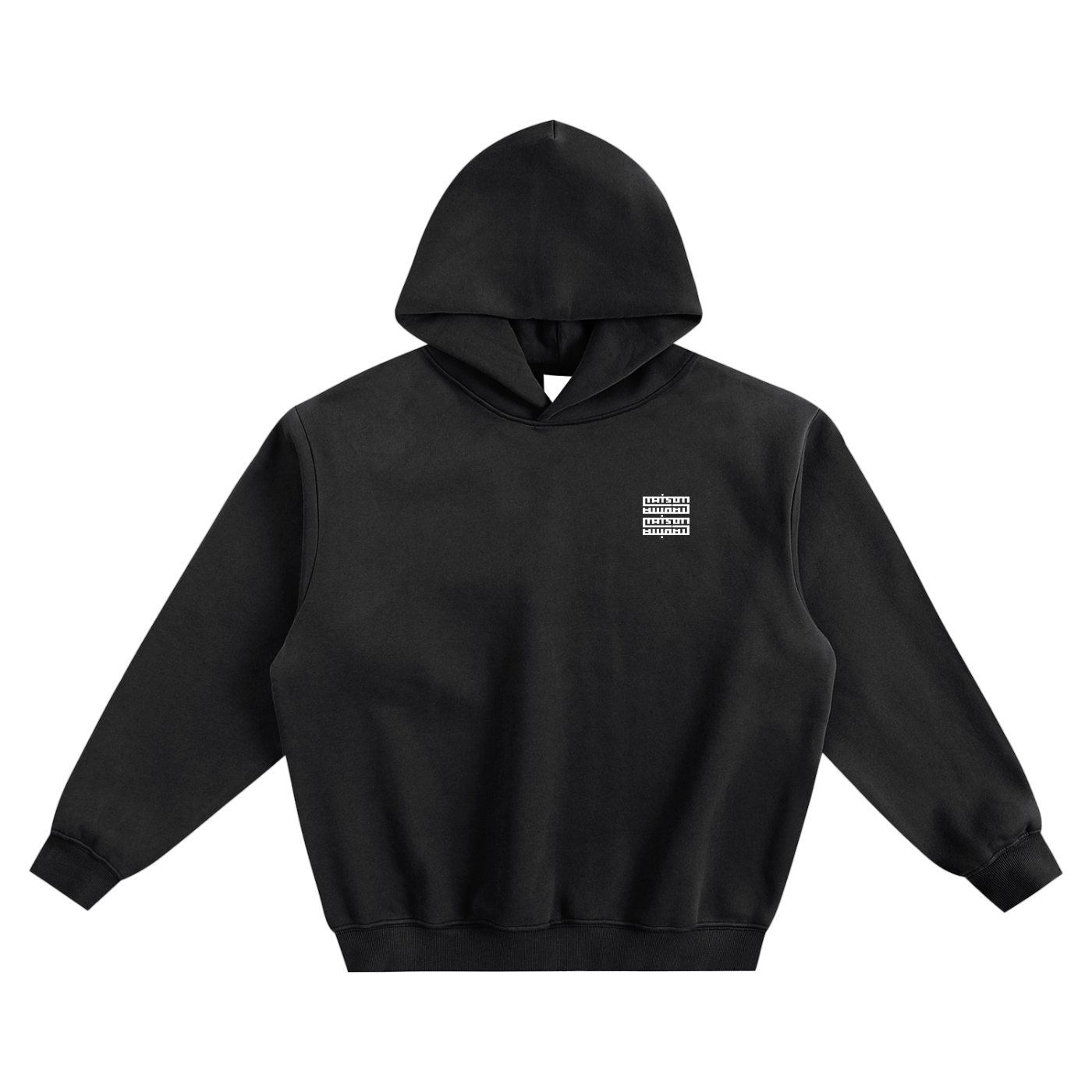 Sweat à capuche unisexe – Maison Madina | Style street & confort épais - Black / S