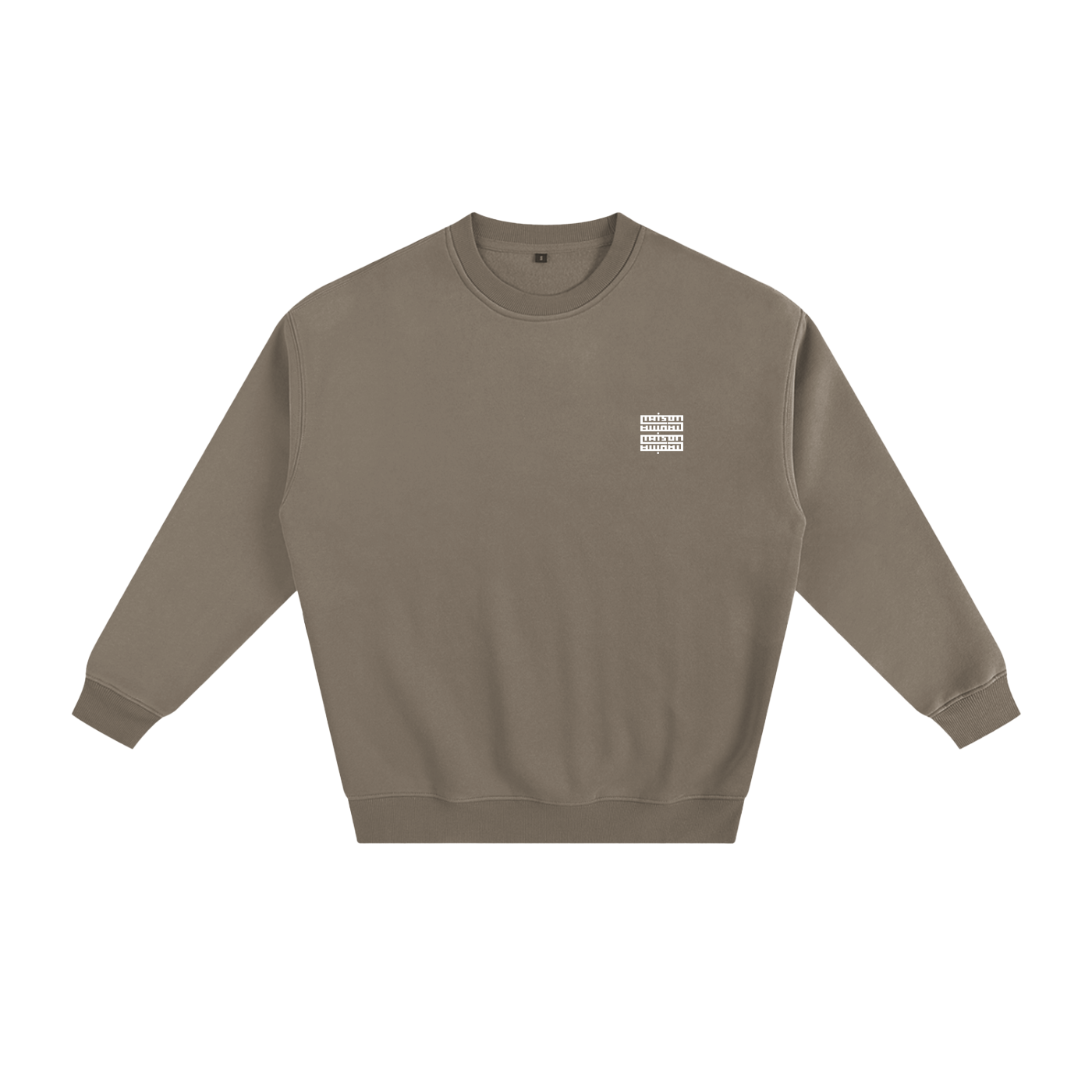 Sweat unisexe – Maison Madina | Confort épais & style streetwear - Gray Coffee / S