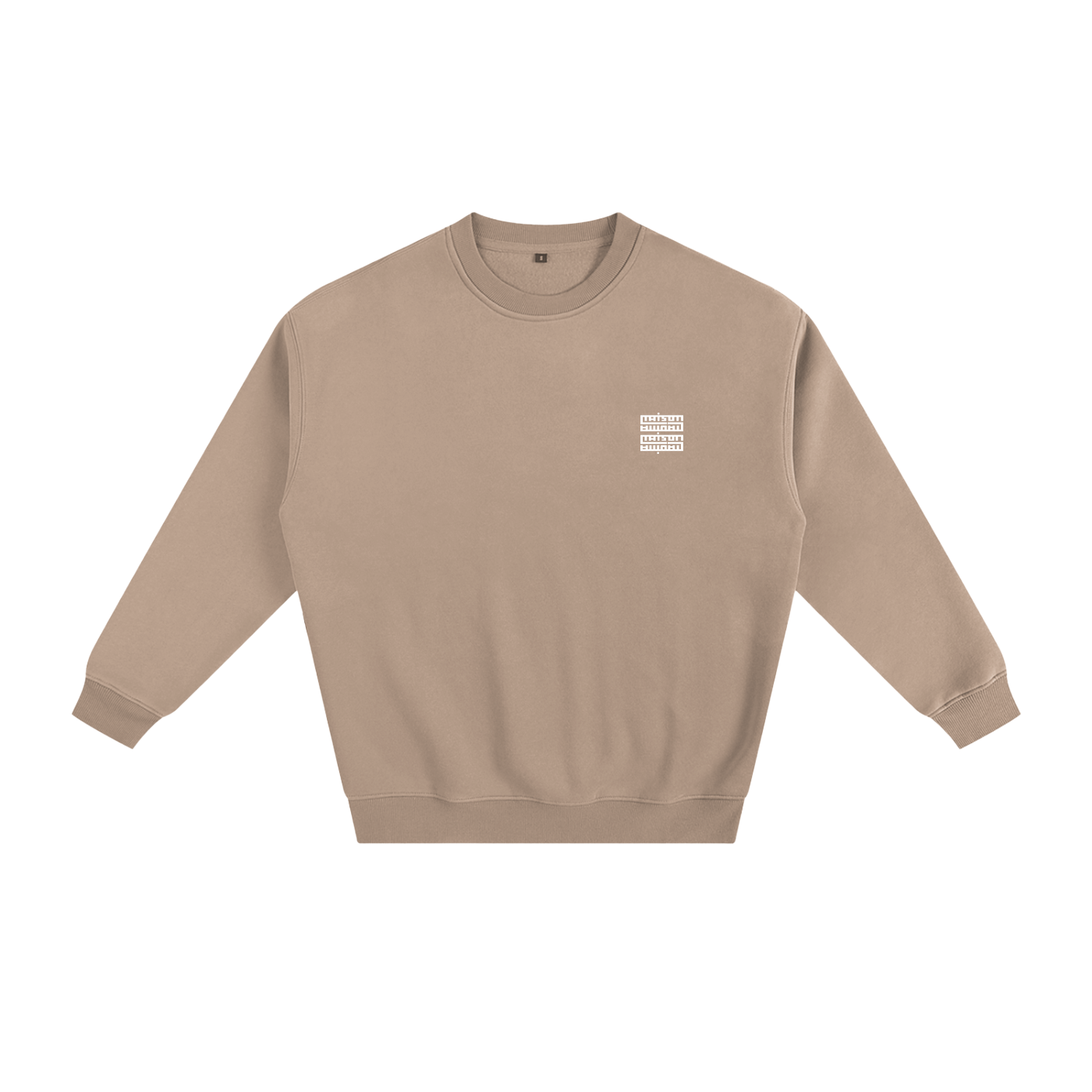 Sweat unisexe – Maison Madina | Confort épais & style streetwear - Gray Apricot / S