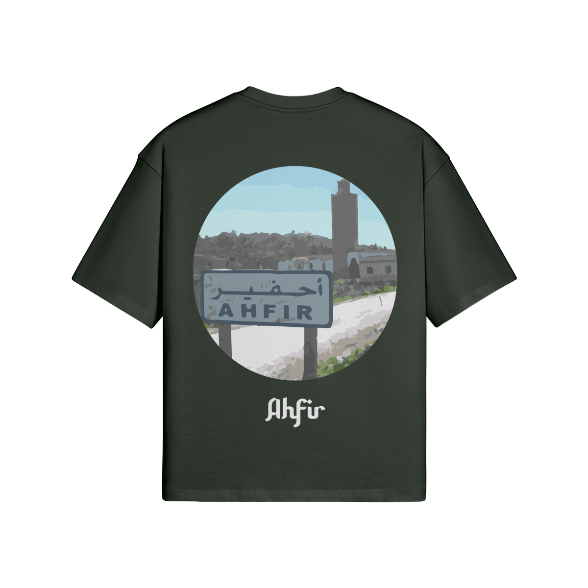 T-shirt Oversize Ahfir - Maison Madina