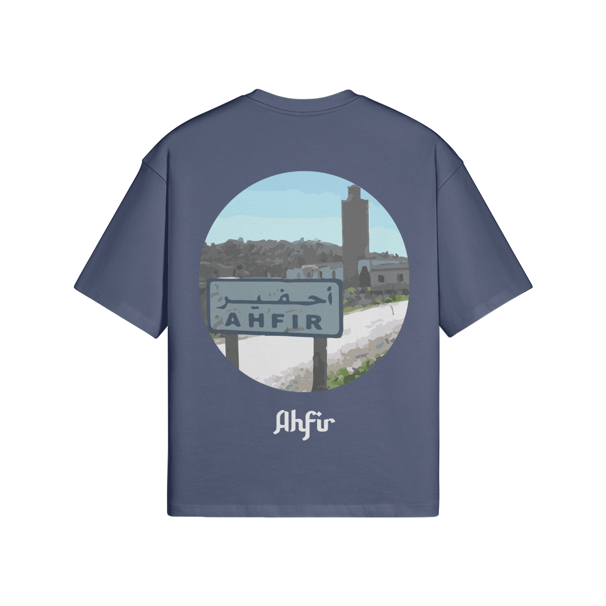 T-shirt Oversize Ahfir - Maison Madina