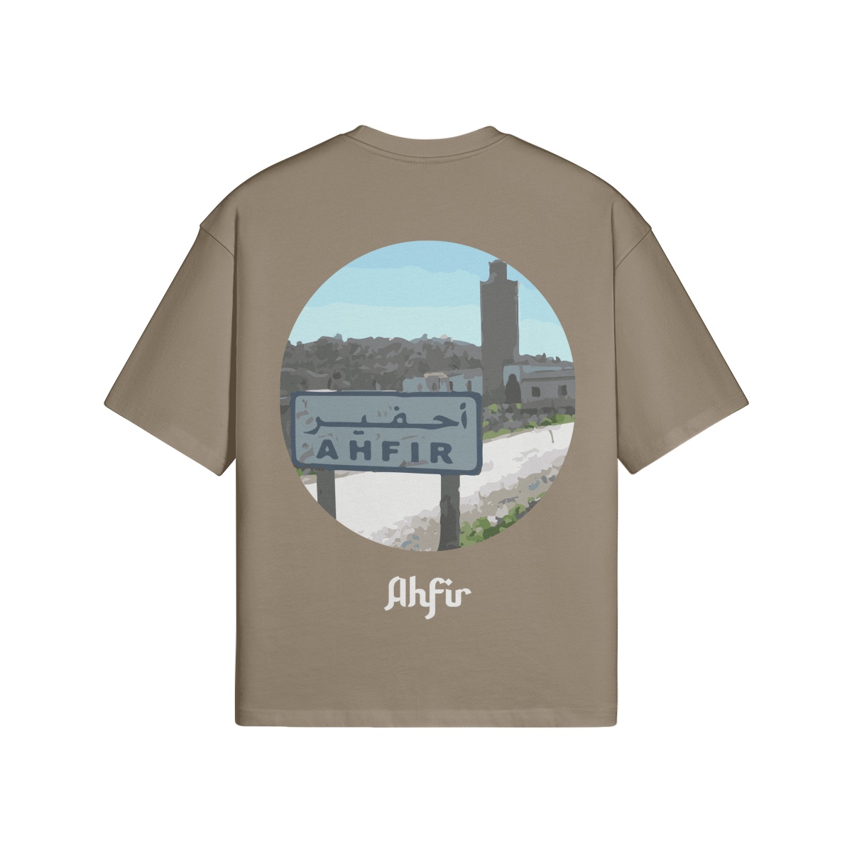 T-shirt Oversize Ahfir - Maison Madina