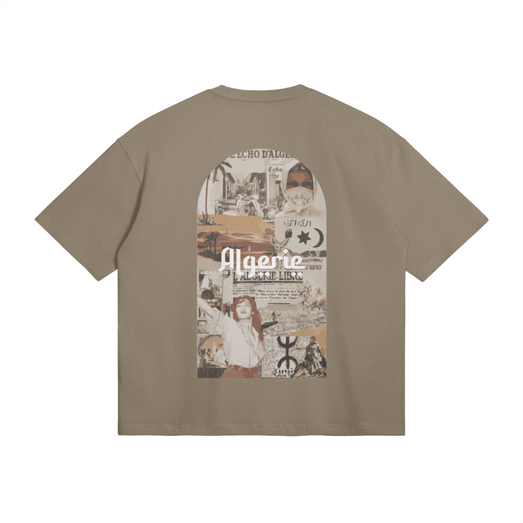 T-shirt Algérie oversize Americano – vue dos