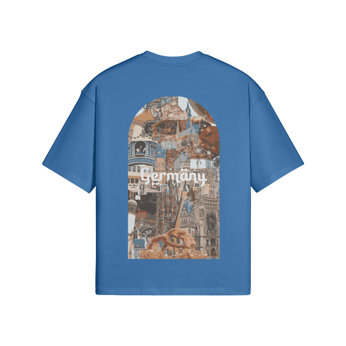 T-shirt Oversize Allemagne - Maison Madina