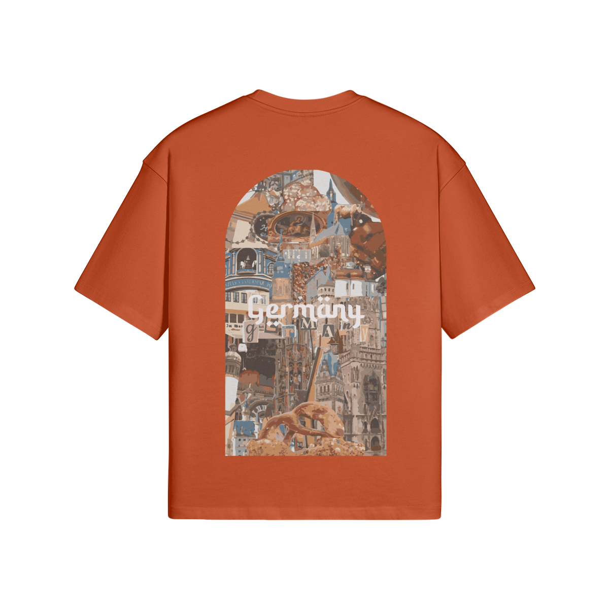 T-shirt Oversize Allemagne - Maison Madina