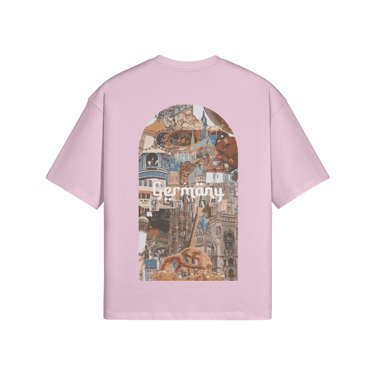 T-shirt Oversize Allemagne - Maison Madina