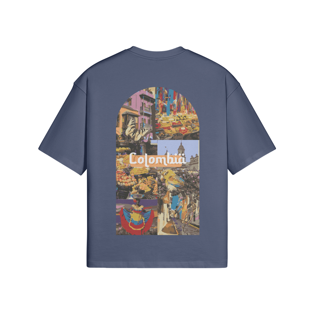 T-shirt Oversize Colombie - Maison Madina