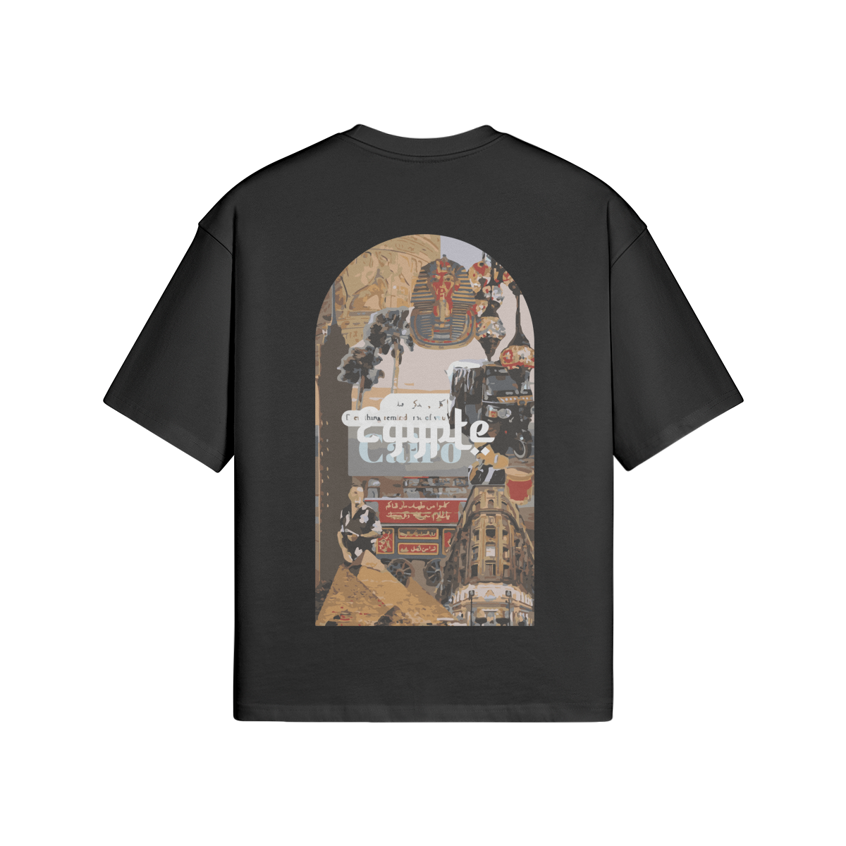 T-shirt Oversize Egypte - Maison Madina