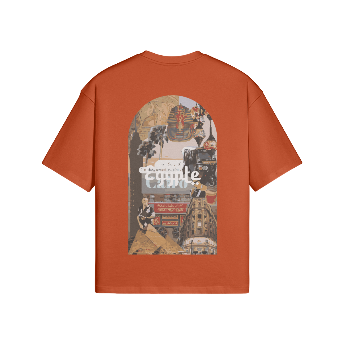 T-shirt Oversize Egypte - Maison Madina