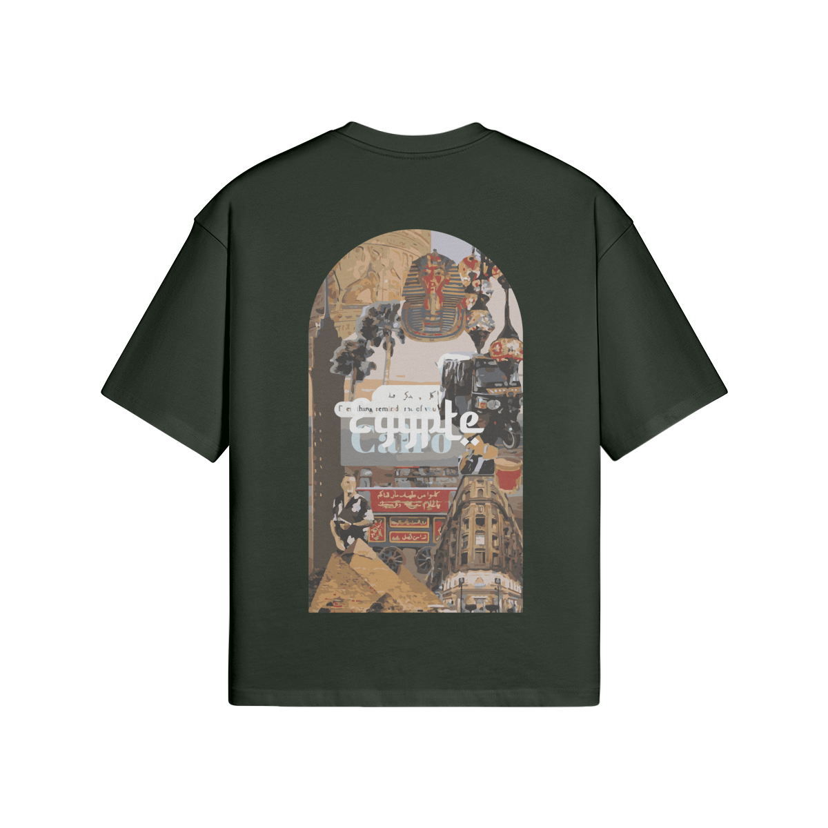 T-shirt Oversize Egypte - Maison Madina