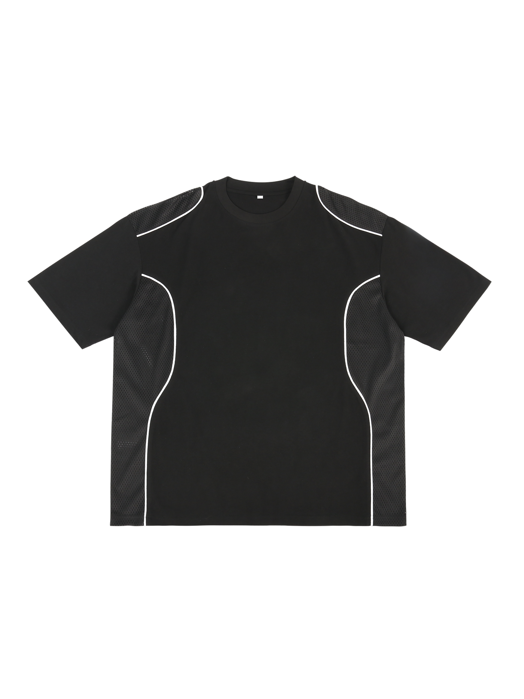 T-shirt Ferizaj 05 - Contrast Piped Panel