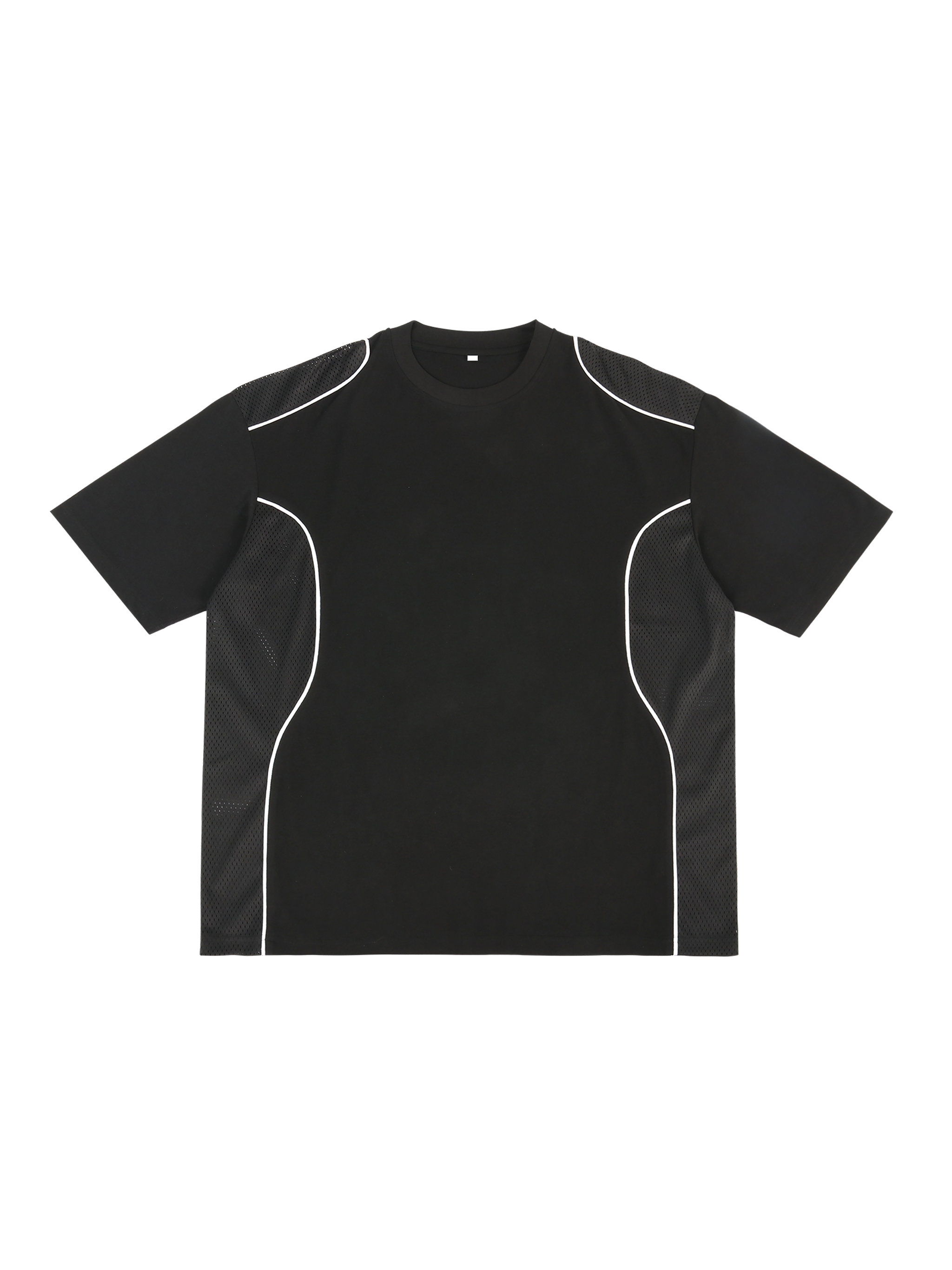 T-shirt Ferizaj 05 - Contrast Piped Panel