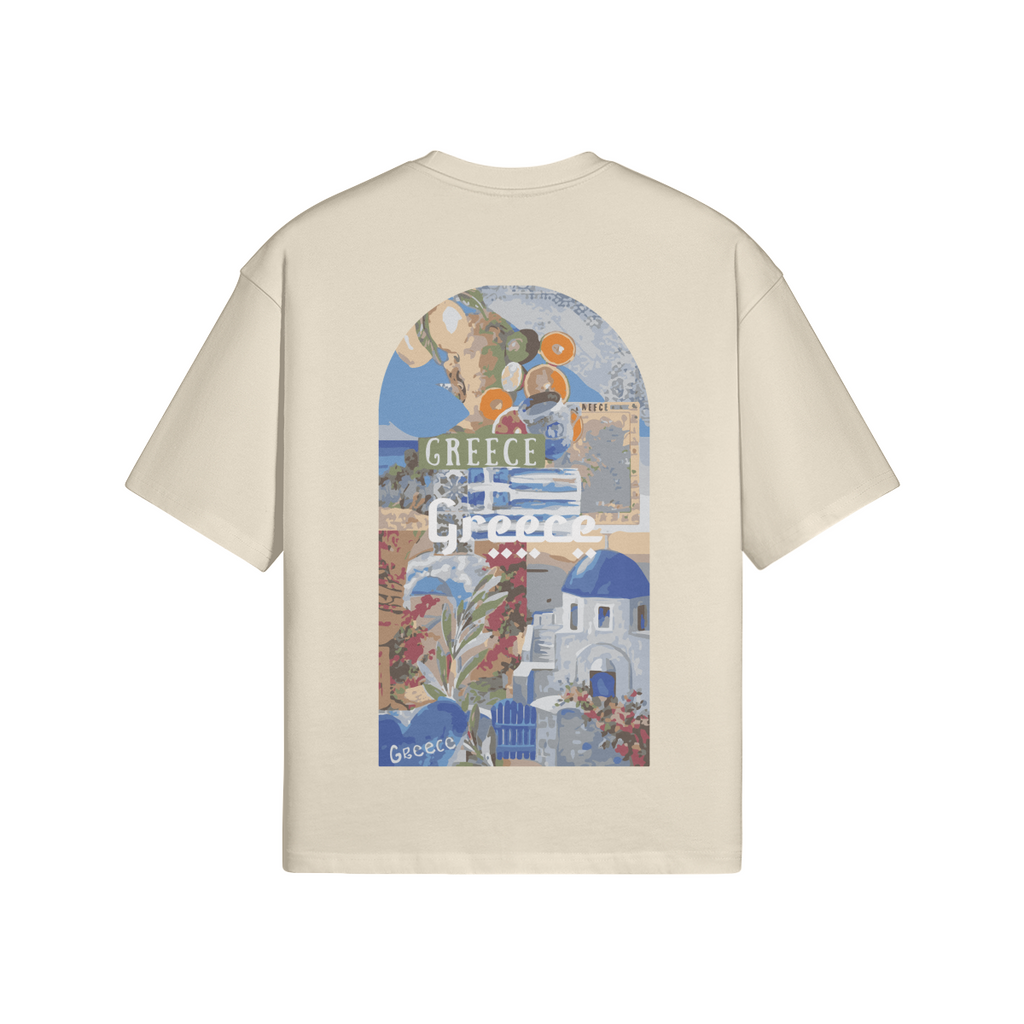 T-shirt Oversize Grèce - Maison Madina