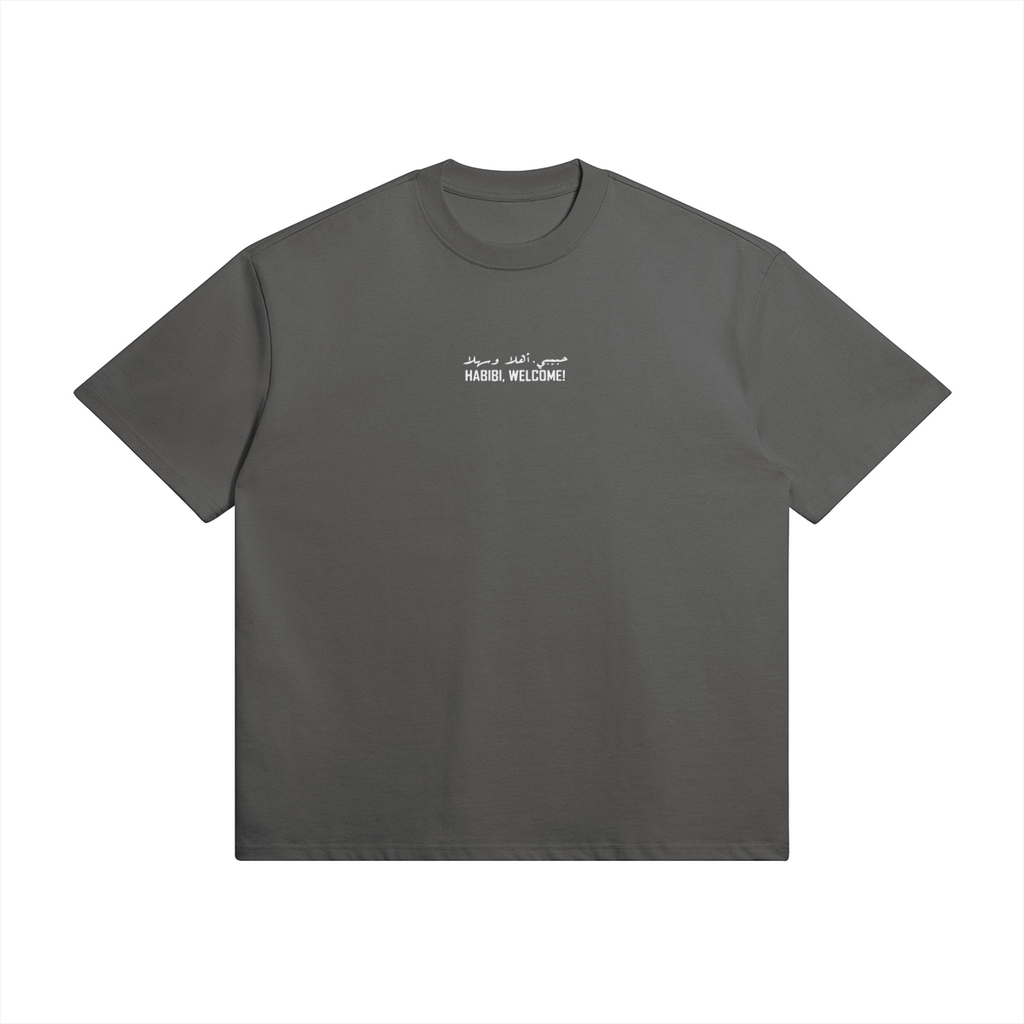 T-shirt Habibi - Haut de gamme 425G coton - Carbon Gray / XS