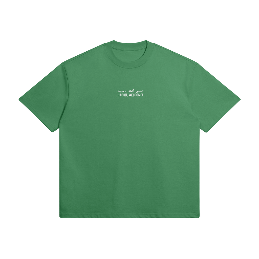 T-shirt Habibi - Haut de gamme 425G coton - Forest Green / XS