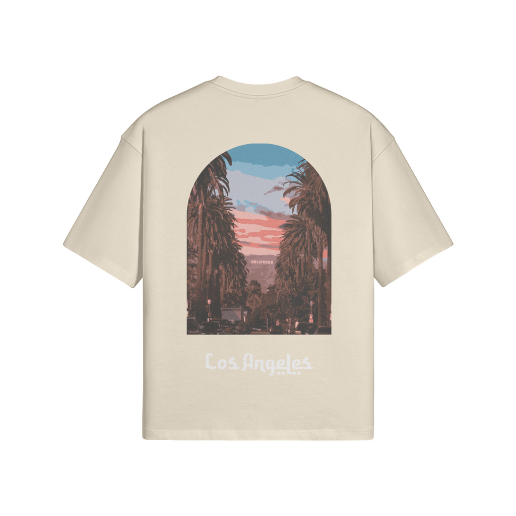 T-shirt Oversize Los Angeles - Maison Madina