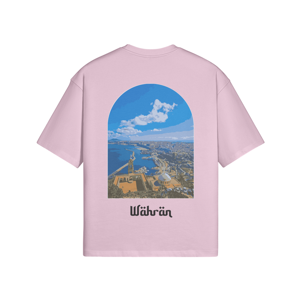 T-shirt Oversize Oran White - Maison Madina